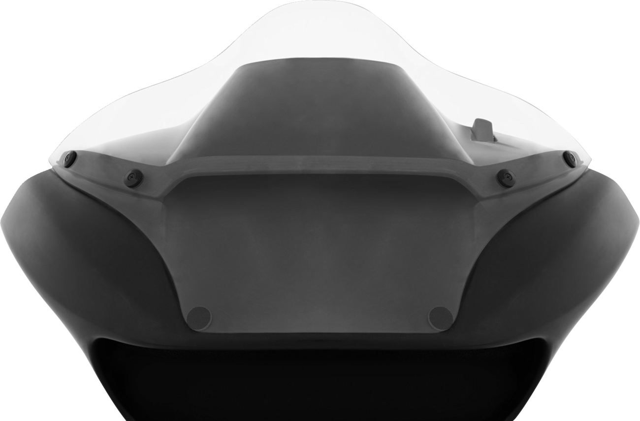 Memphis Shades Windshield - BRL Race Bubble - Clear - FLTRX