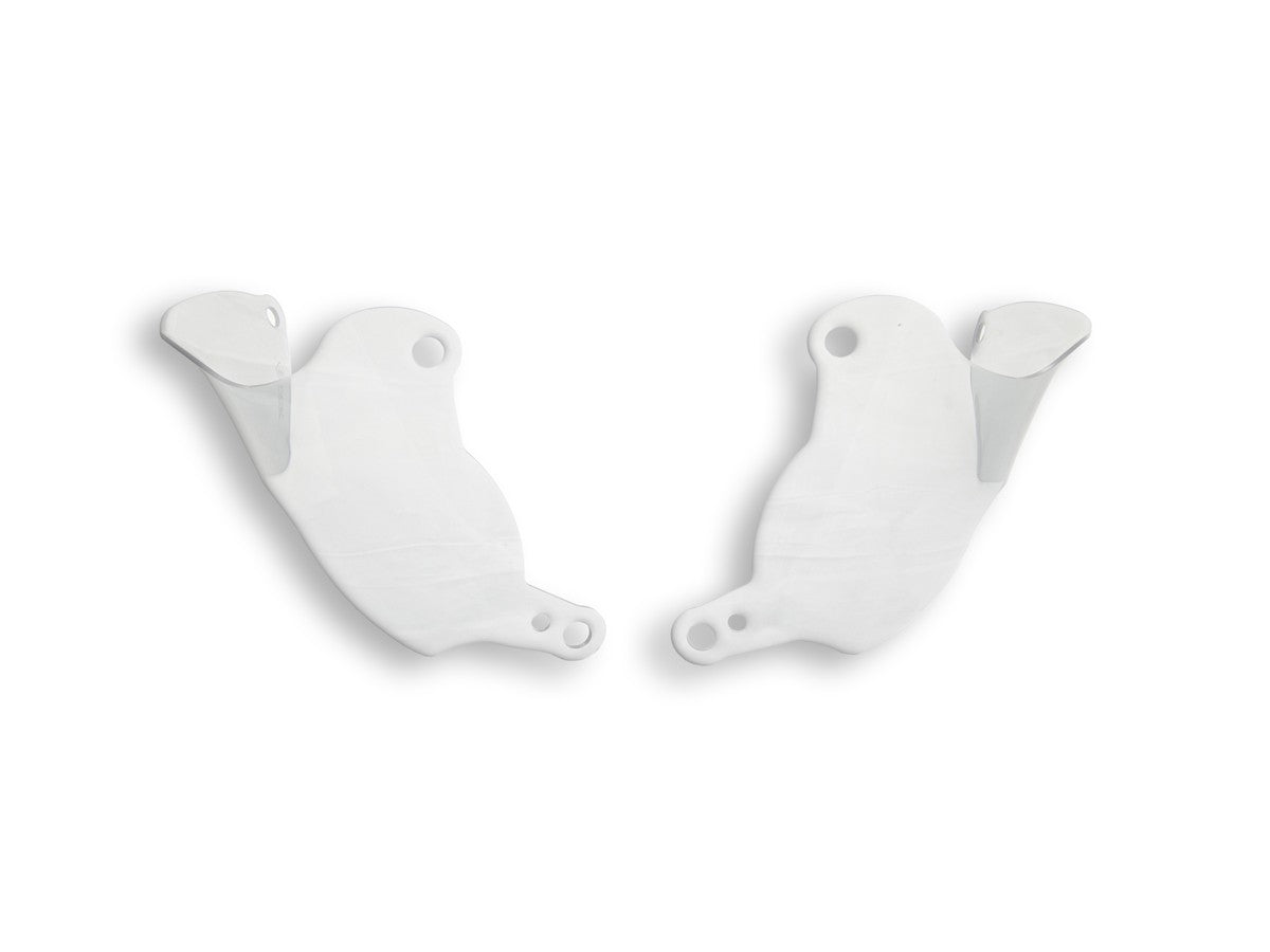 Ducabike DBK DEF01 MTS V4 Pair Of Larger Side Deflectors - TRANSPARENT