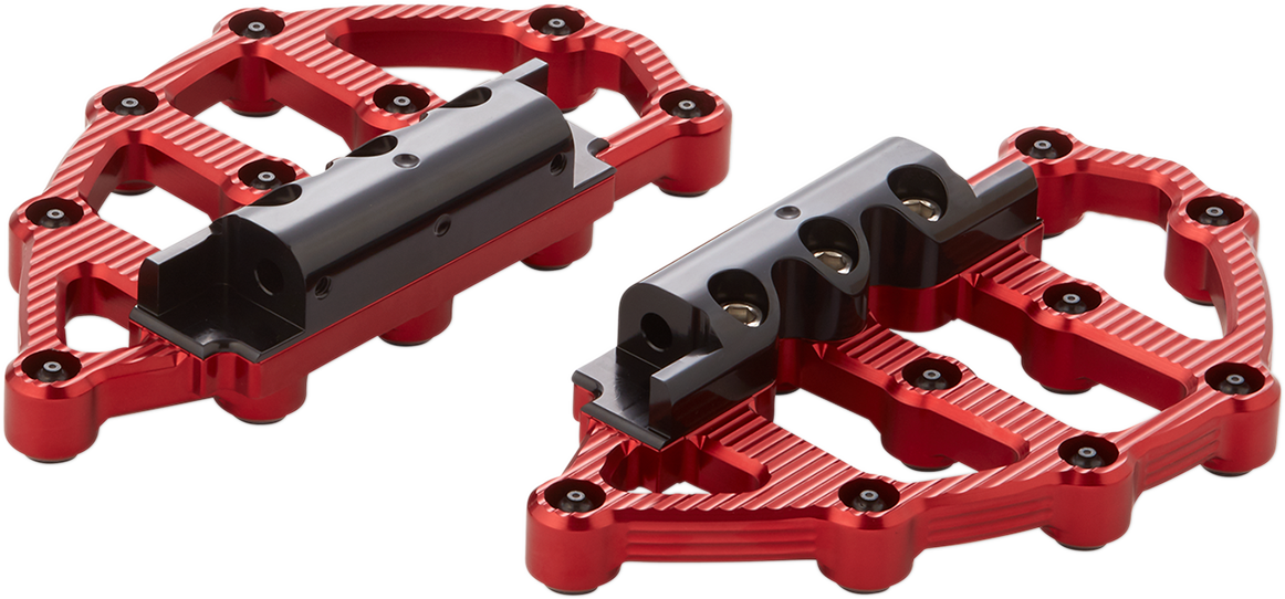 Arlen NESS MX Passenger Floorboards - Red