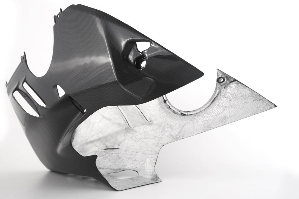 Fullsix Carbon Belly Pan - OEM Exhaust