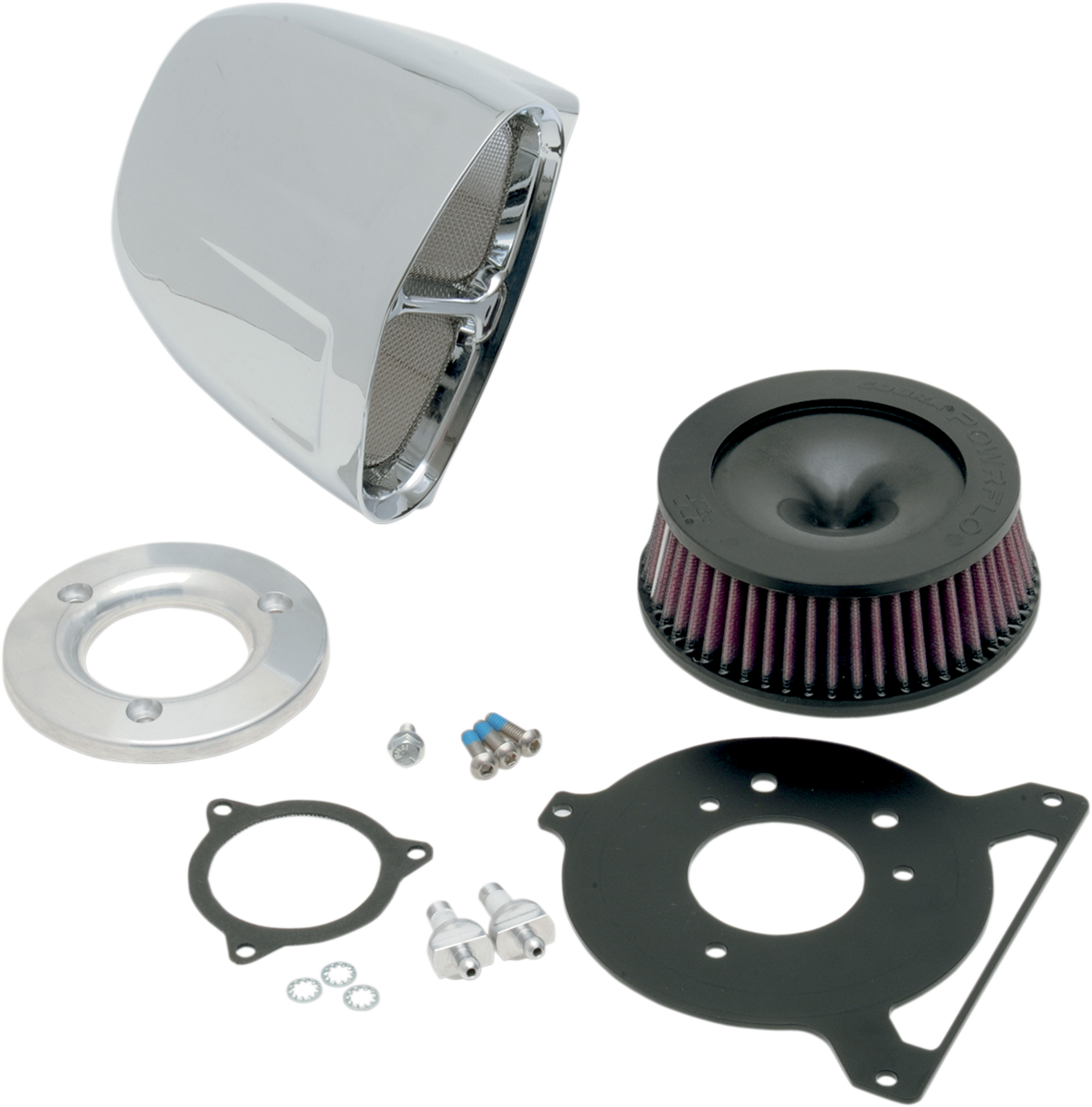 Cobra PowrFlo Air Intake Kit - Chrome