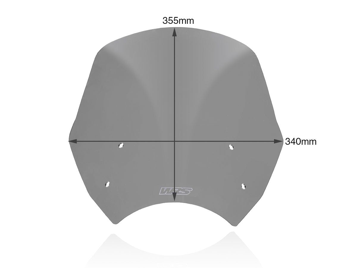 WRS Caponord Windscreen WRS Benelli Leoncino 500 2017-2024 / Leoncino 500 Trail 2021-2026