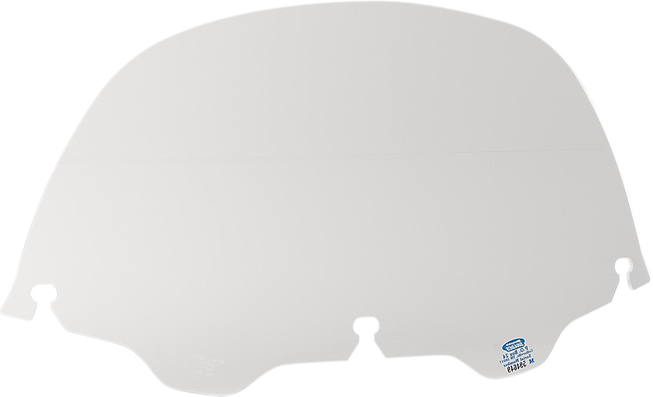 Memphis Shades Windshield - 9" - Clear - '96-'13 FLHT