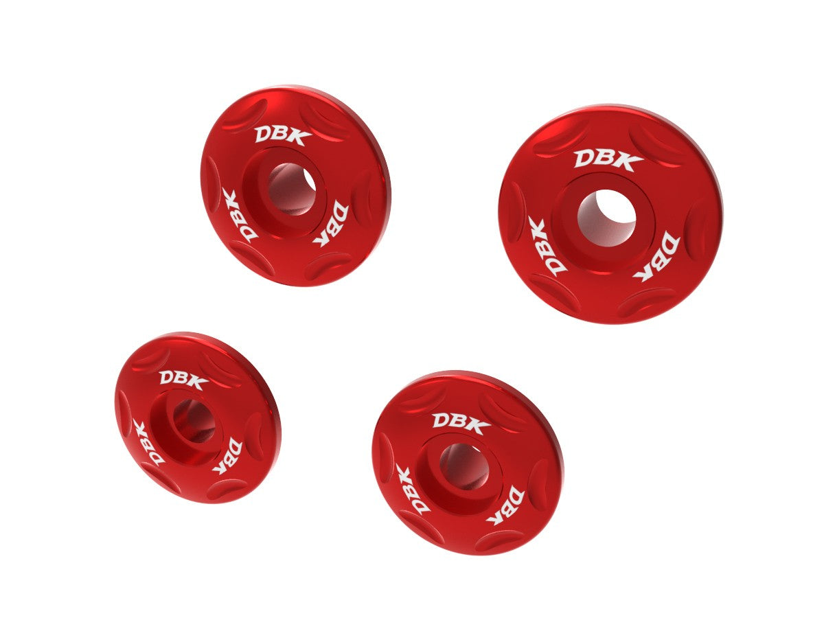 Ducabike DBK BCP01 Moto Guzzi V100 Windshield Bushing Kit - Red