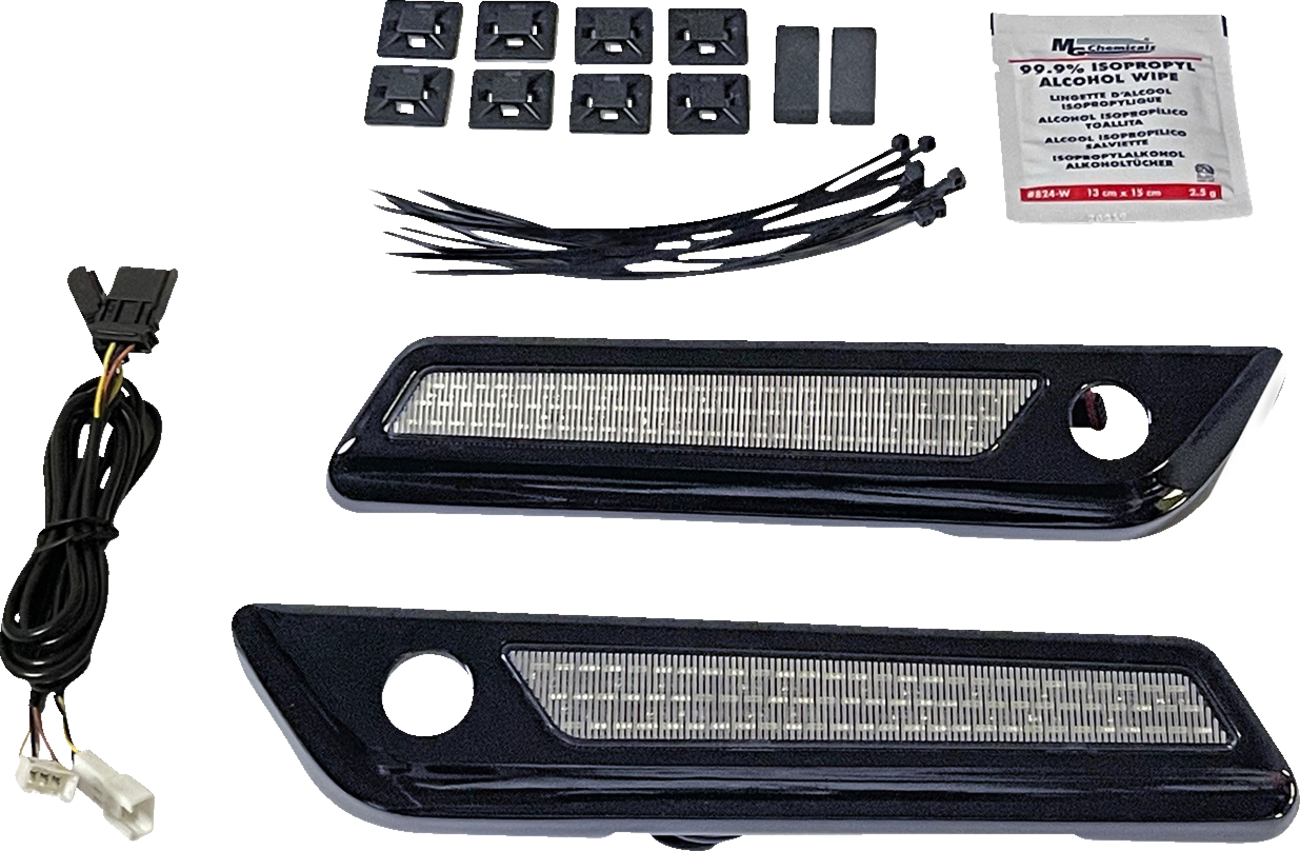 Custom Dynamics Saddlebag LED Latch Light