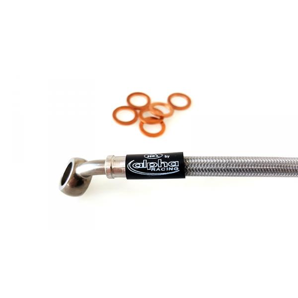 Alpha Racing ABS Delete Front Rear Brake Line Kit for S1000RR M1000RR