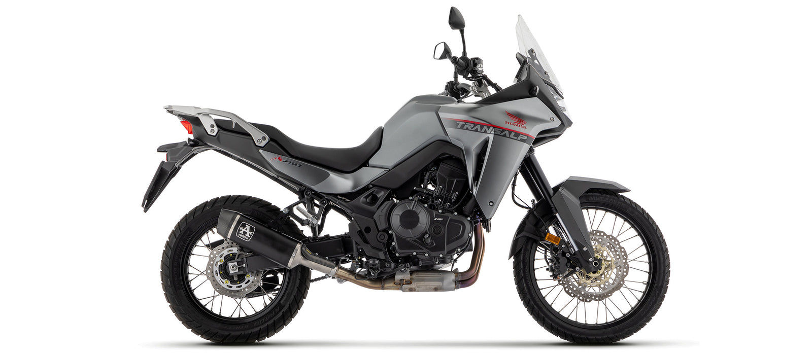 Indy Race Aluminium Dark" Slip On With Carbon End Cap"