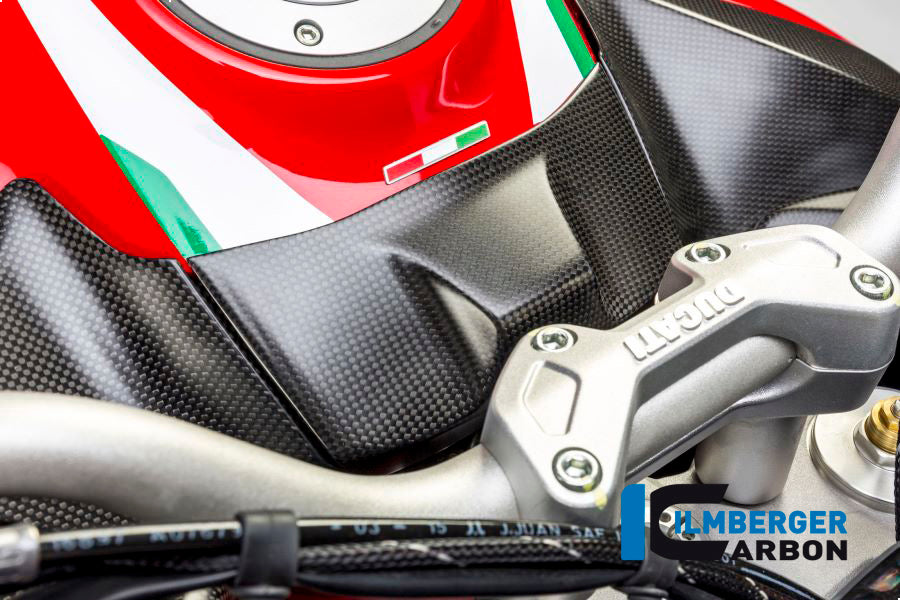 Ilmberger Carbon Ignition Switch Cover Surface Ducati MTS 1200 2015 - Matte