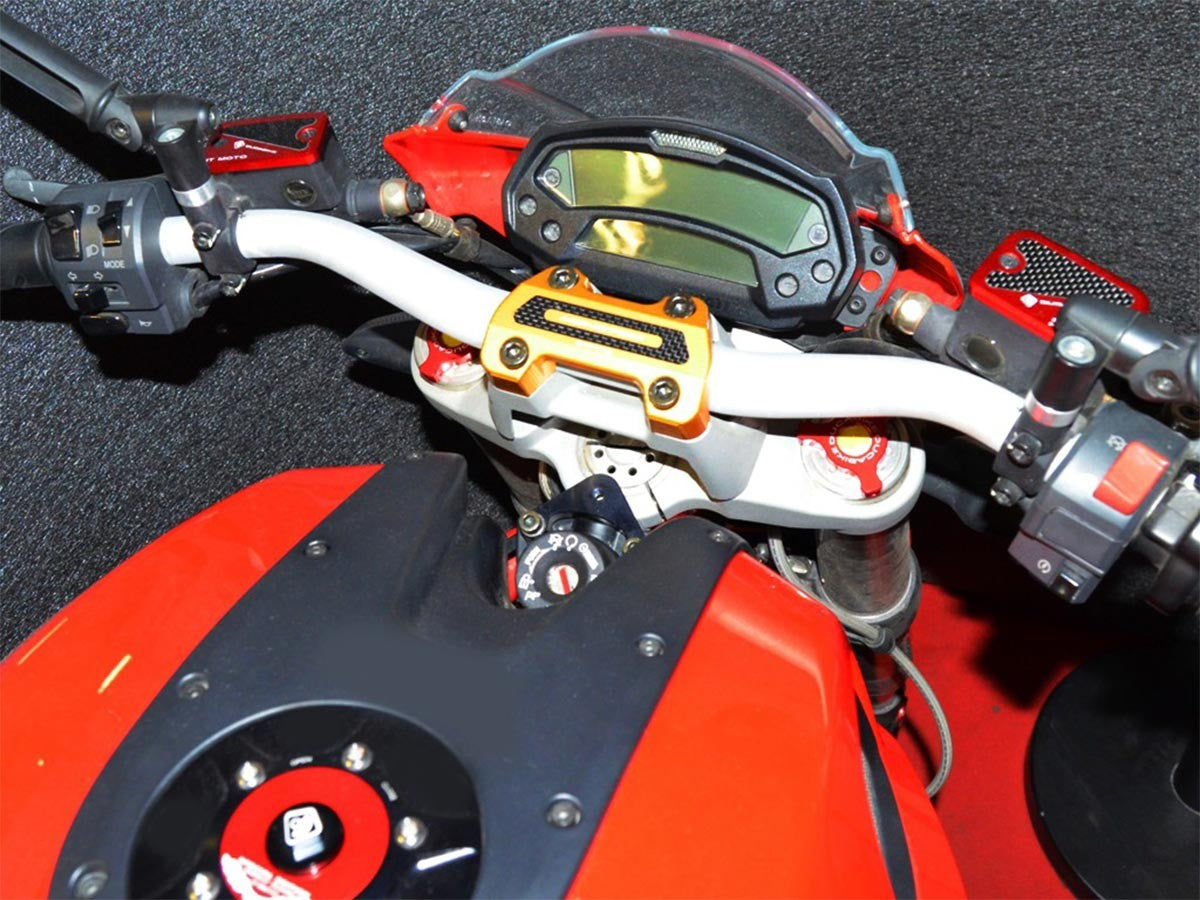 Ducabike DBK BM07 Handlebar Clamp M796 / 1100 / 1100 Evo - GOLD