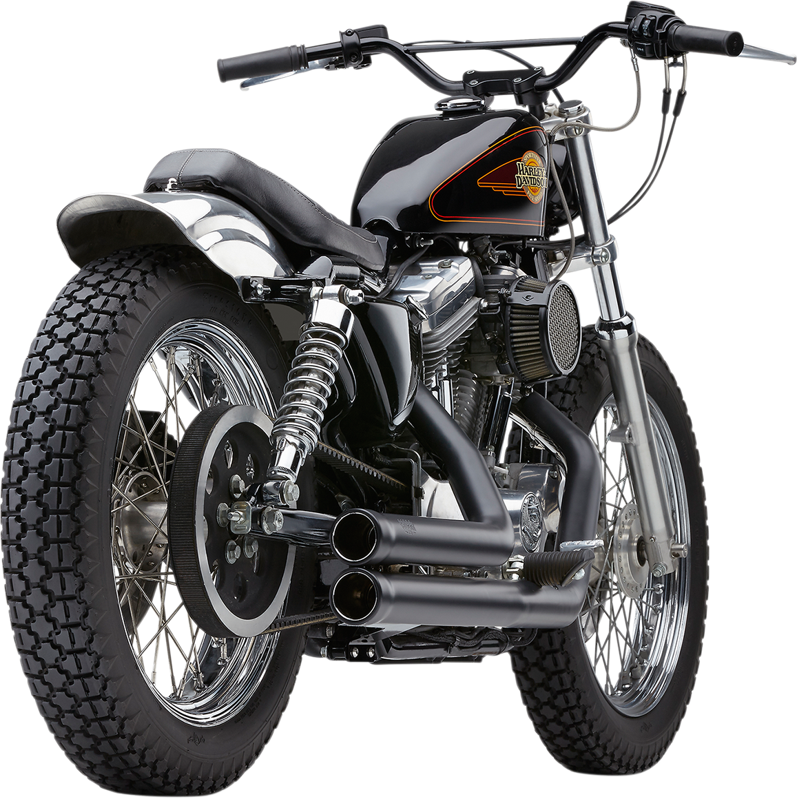 Cobra 909 Exhaust - Black - '86-'03 XL