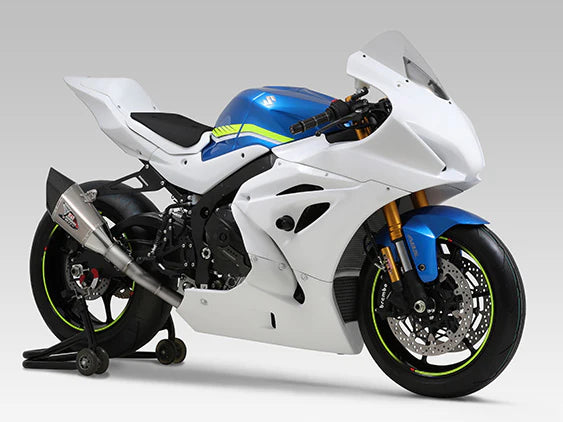 Yoshimura GSX-R1000/R 17-25 Race R-11sq Titanium Full Exhaust, W/ Titanium Muffler