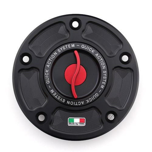 TWM Quick Action CNC Aluminum Gas Cap for Suzuki - TSPR.02