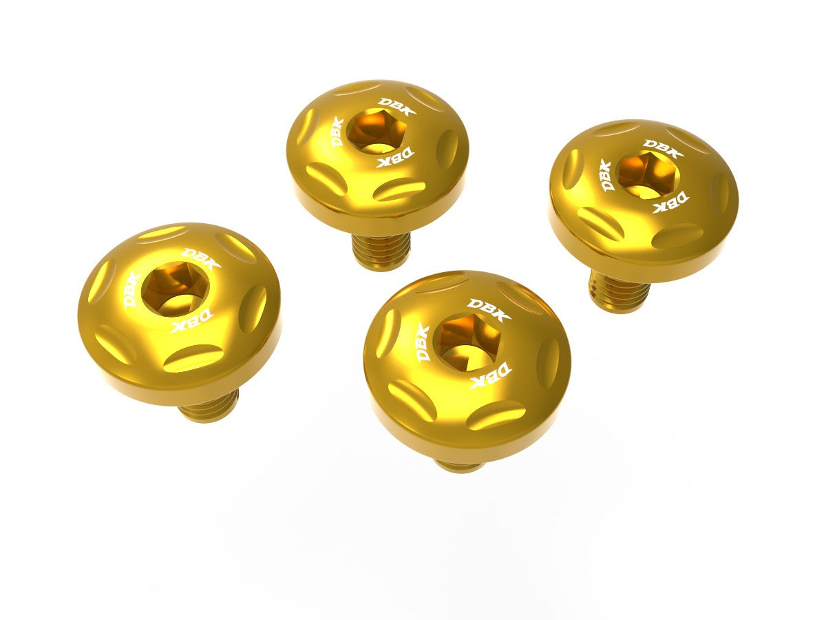 Ducabike DBK KVT112 PANIGALE/SF V2 MY 2025 Rear Fender Screws Kit - Gold