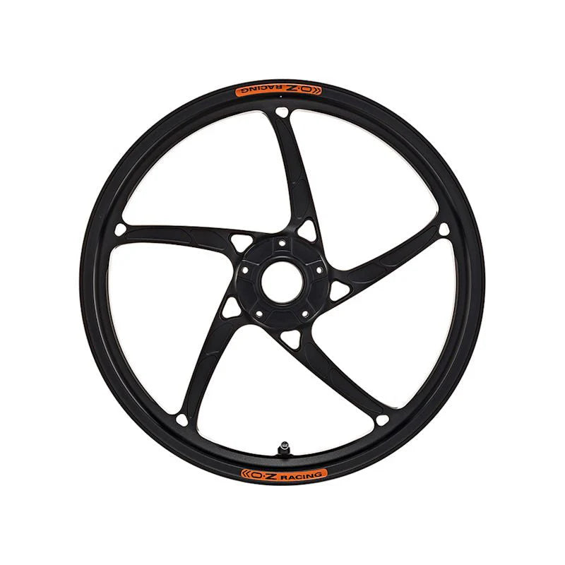 OZ Racing Piega R Forged Aluminum Wheel Set Anodized Black For Yamaha R1 / R1S / R1M