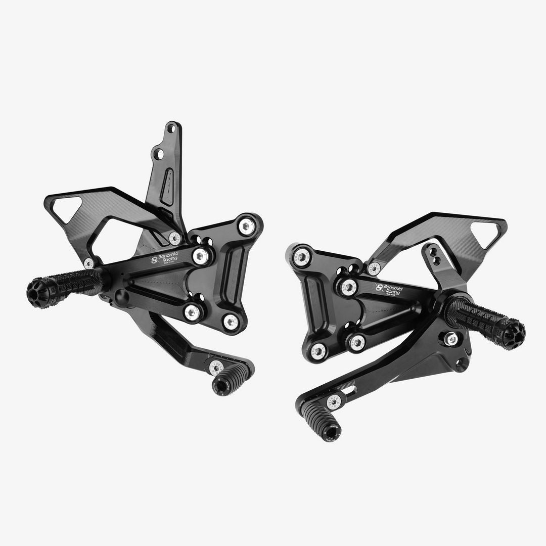 Bonamici Racing Adjustable Rearsets - Kawasaki ZX-10R