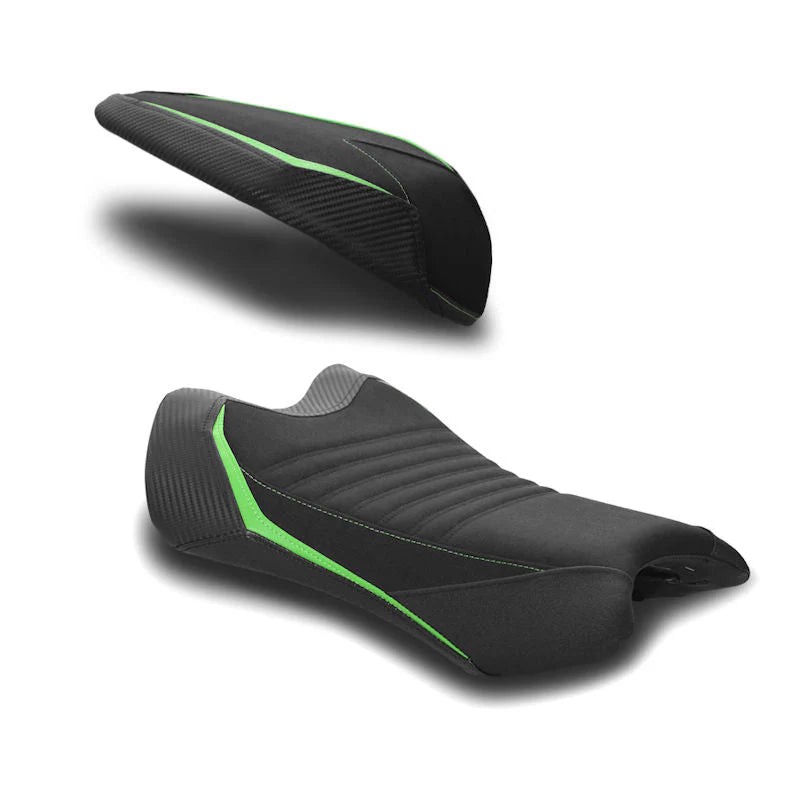 Luimoto Race Comfort Seat Cover For Kawasaki ZX10R ZX10RR 2021-2024 - Yes / Rider+Passenger