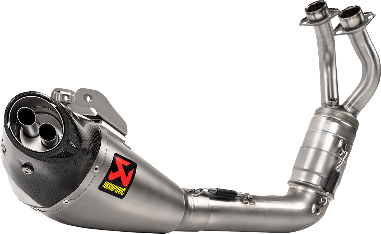 Akrapovic Racing Line Exhaust System - Titanium - Yamaha MT-07/XSR 700