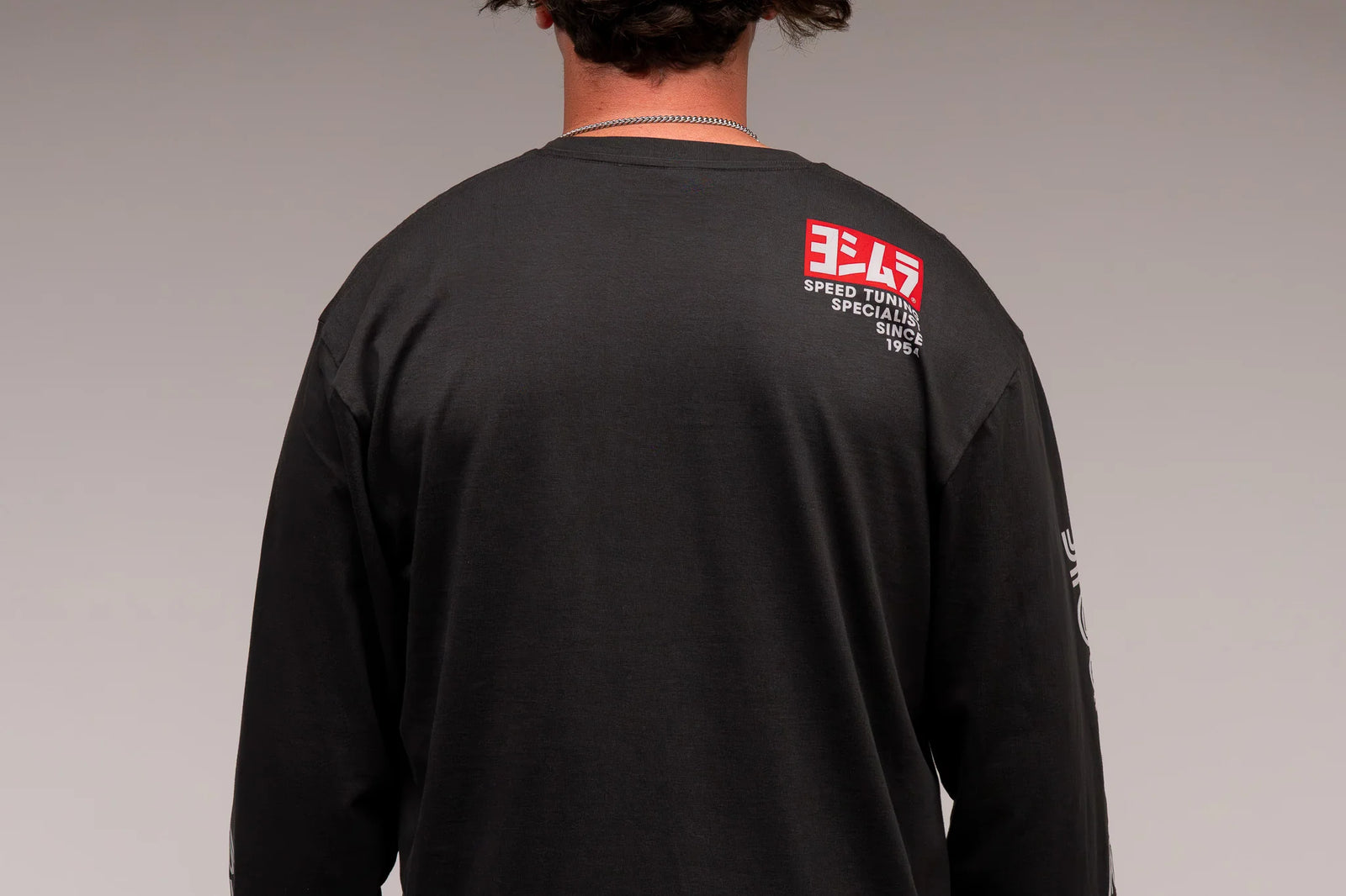 Yoshimura Speed Tuning Long Sleeve Tee Coal