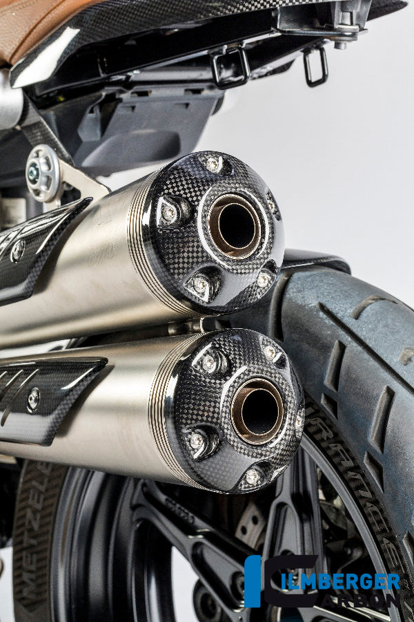Ilmberger Carbon Silencer Endcap - BMW R NINE T SCRAMBLER (2tlg)