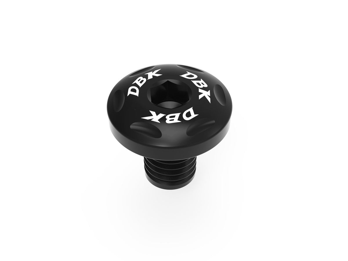 Ducabike DBK VITE15 M10 RH Thread Rearview Mirror Plug - BLACK