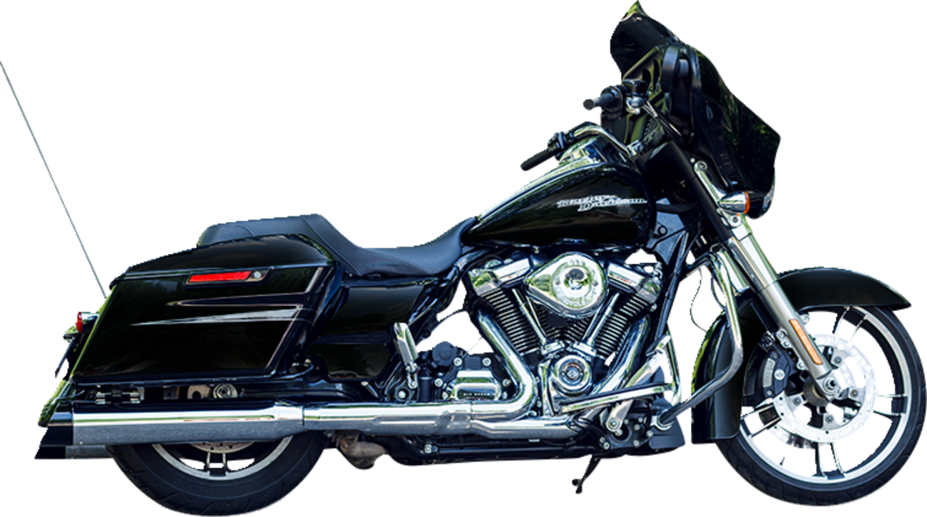 S&S Cycle 4-1/2" Chrome MK45 Cutlass Performance Mufflers