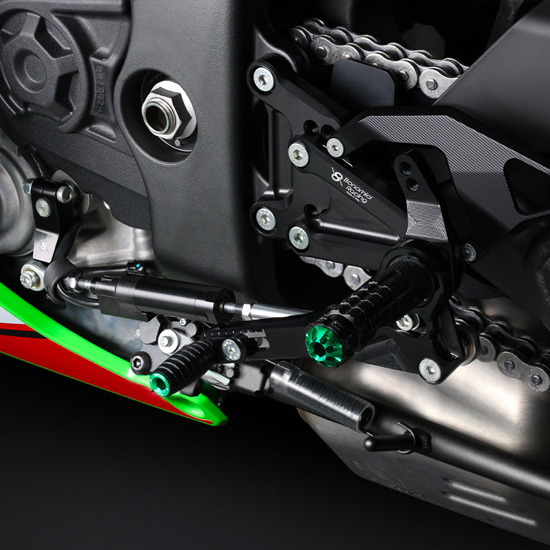 Bonamici Racing Adjustable Rearsets - Kawasaki ZX-10R