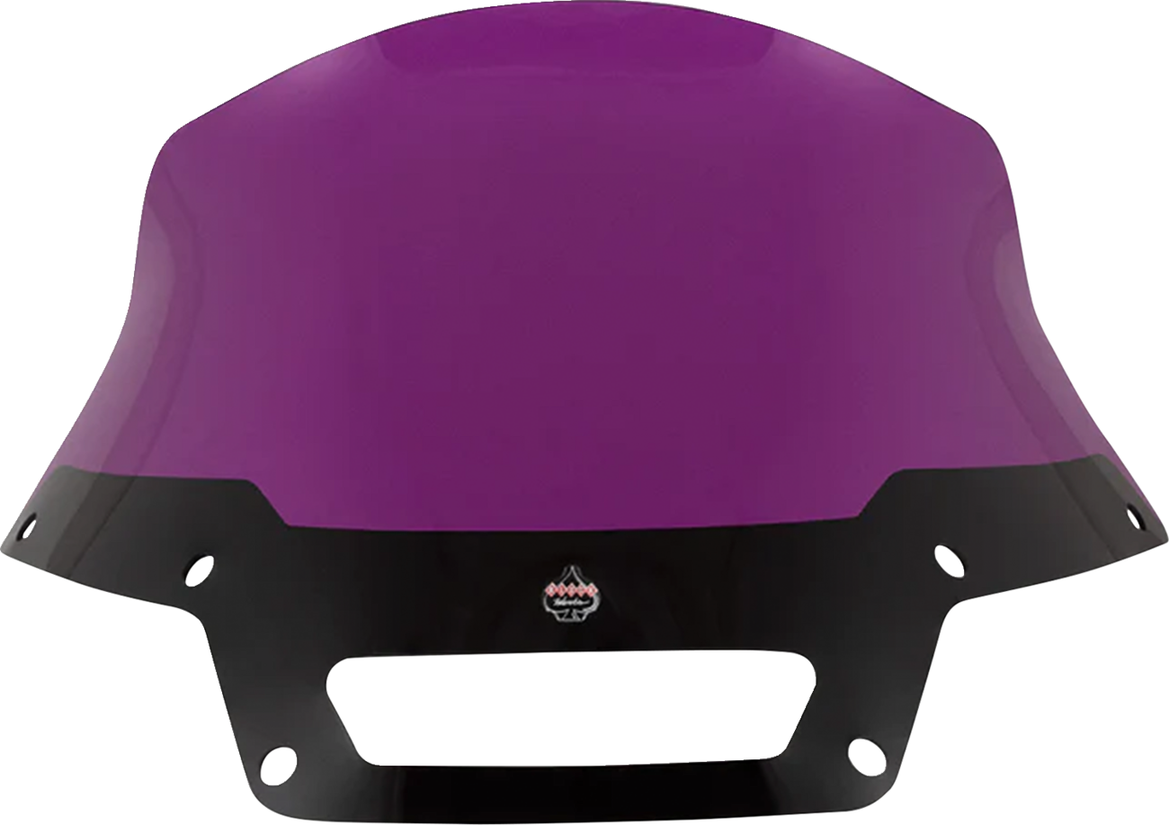 Klock Werks Kolor Flare® Windshield - 8" - Purple - '22-'25 FXLRST