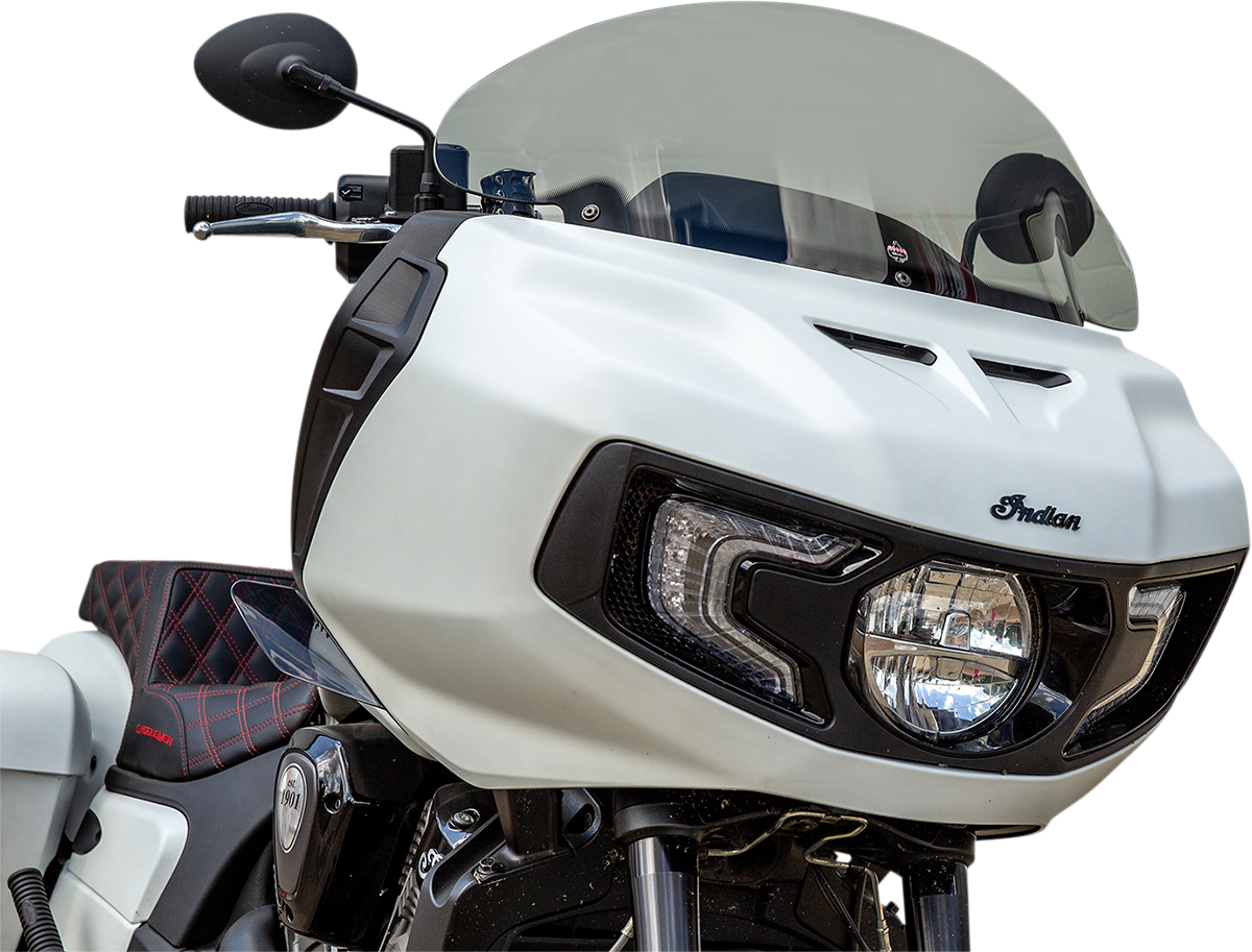 Klock Werks Flare® Windshield - 11" - Tinted - '20-'25 Indian
