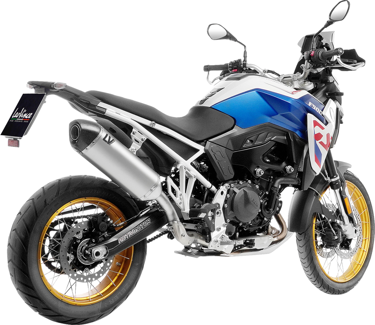 LeoVince Link Pipe - Stainless Steel - BMW F 750/900 GS