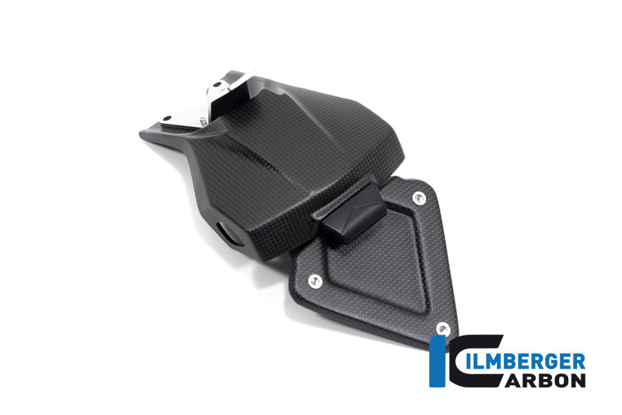 Ilmberger Carbon License Plate Holder Short Streetfighter V2 / V4 Ducati Panigale V4 / V4 S / V4 R - Matte