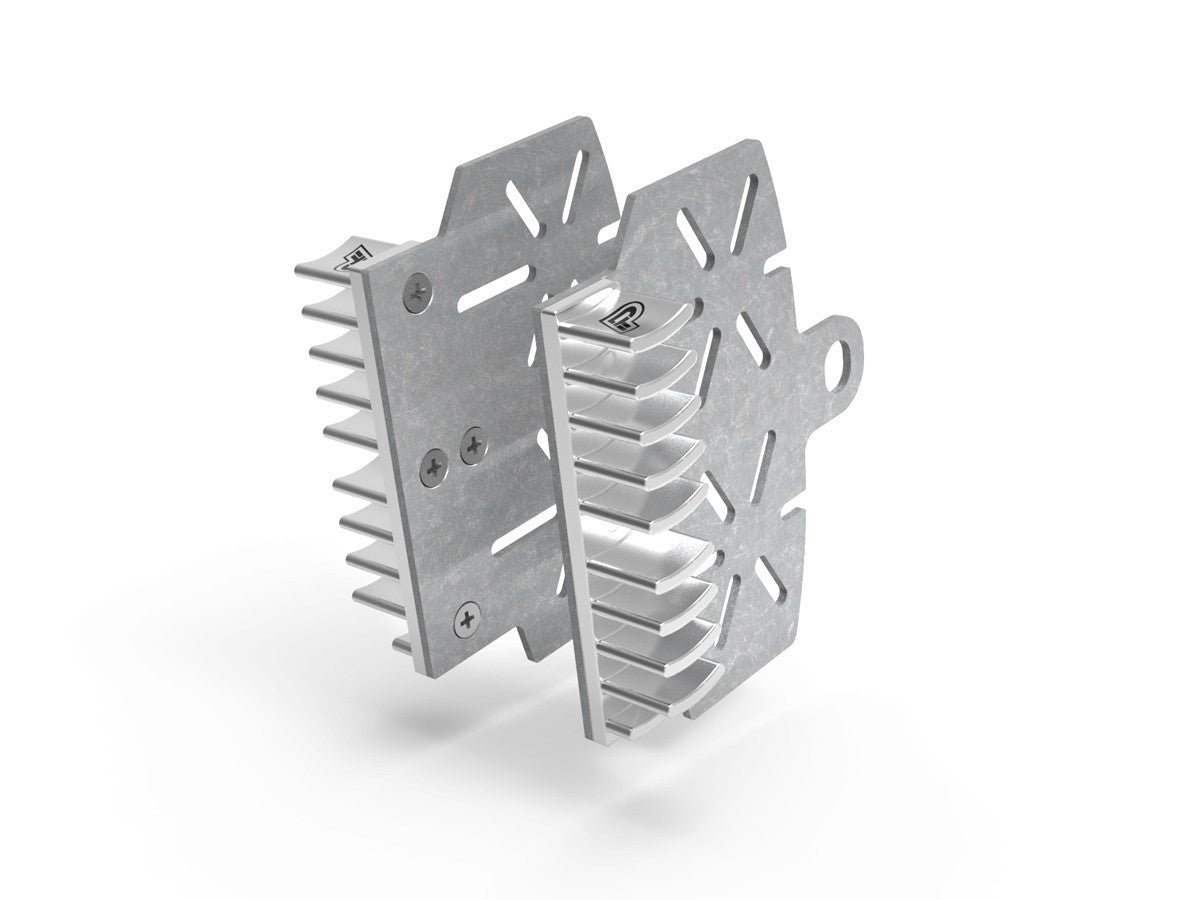 Ducabike DBK BPR05 Brembo Brake Plate Radiator - SILVER