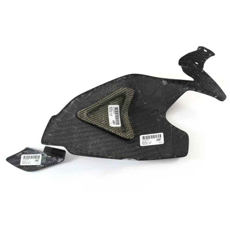 Fullsix Carbon Fiber Swingarm Guard Cover With Shark Fin For Ducati Panigale V2