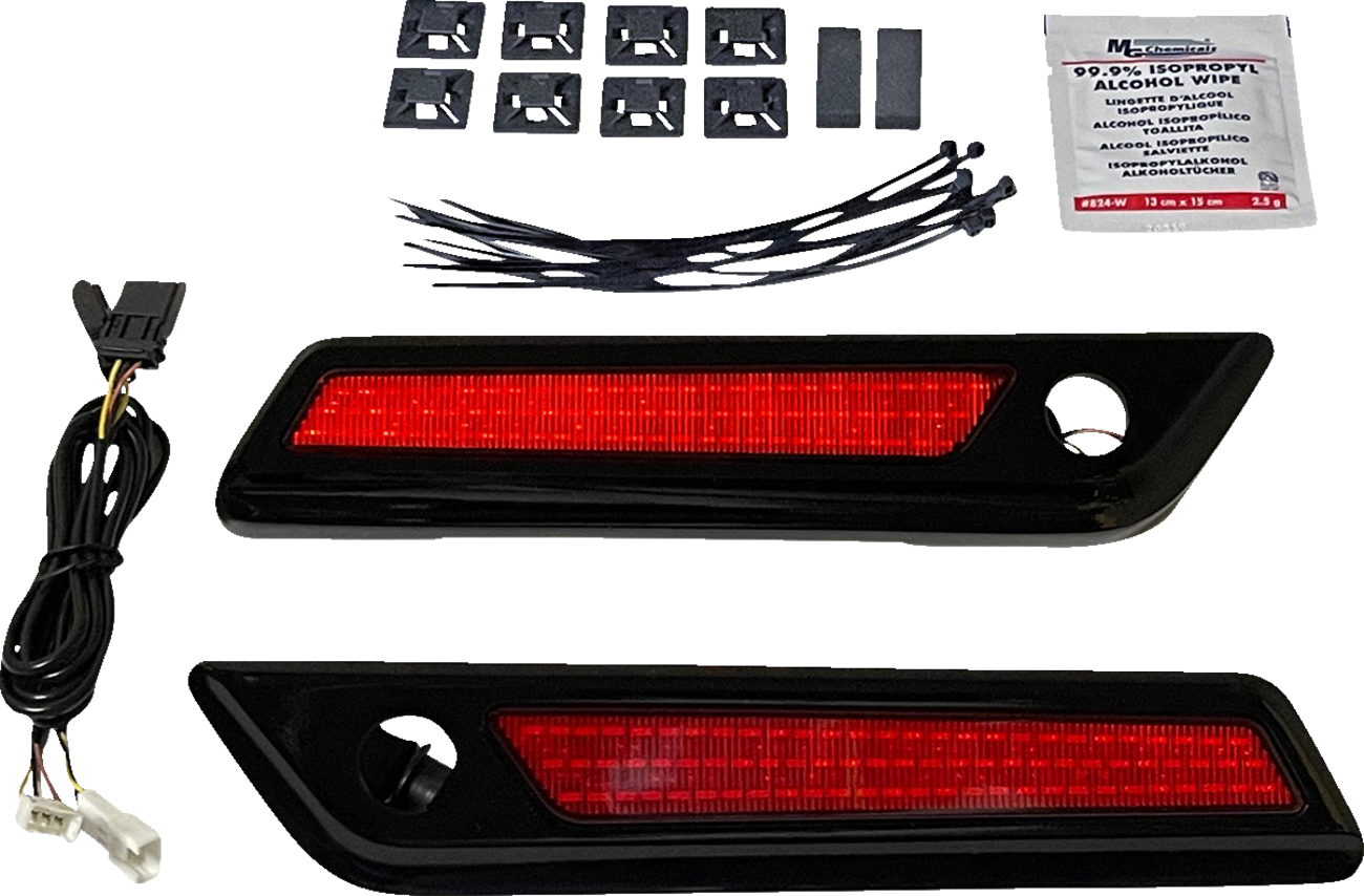Custom Dynamics Saddlebag LED Latch Light