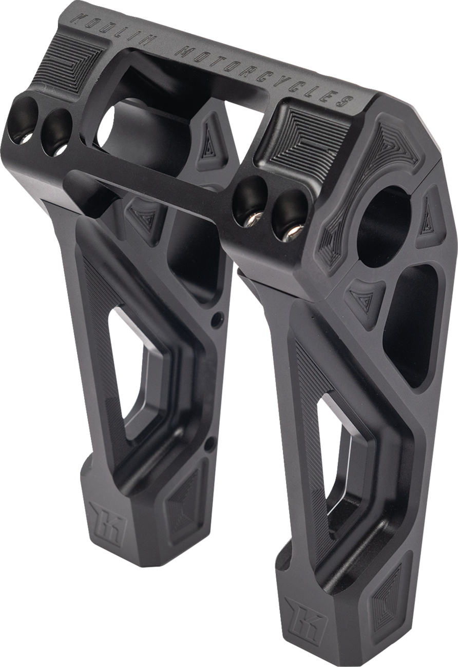 Kodlin USA Fastback Risers - 6" - Black