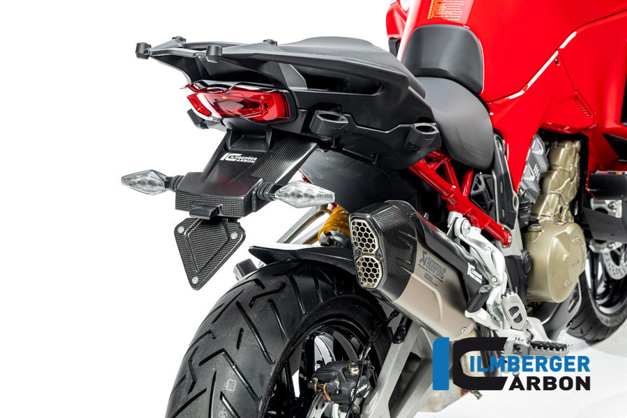 Ilmberger Carbon Numberplate Holder Matt Multistrada V4