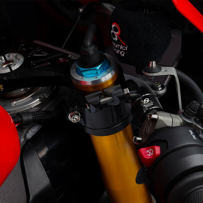 Bonamici Racing Non-Raised Clip-Ons - Diameter 53 MM - Ducati Panigale V4-V4s