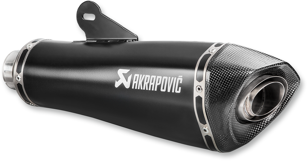 Akrapovic Muffler - Titanium - R NineT - Black