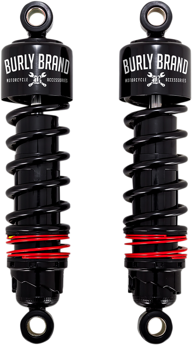 Burly Brand Slammer Plus Shocks - 10.5" - Black - FLH