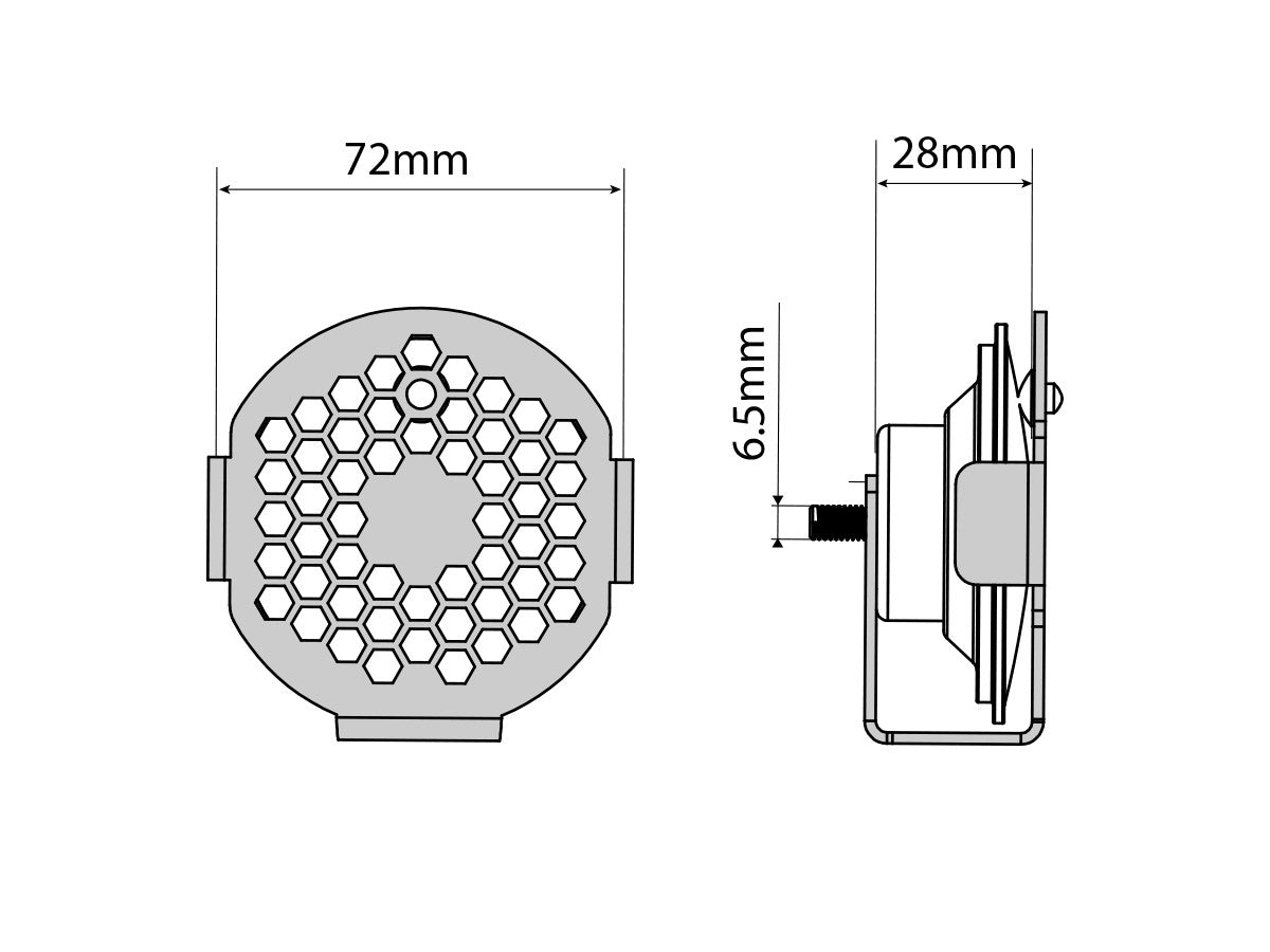 Ducabike DBK PCS02 Horn Protection