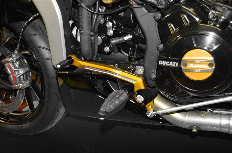 Ducabike DBK RPLC15 Shift Lever Xdiavel - GOLD