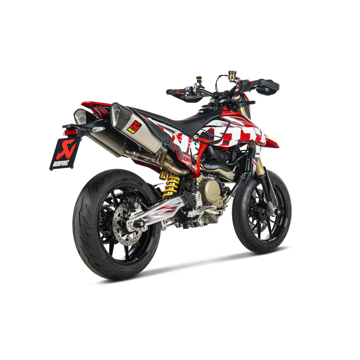 Akrapovic Slip-On Exhaust For Ducati Hypermotard 698 Mono