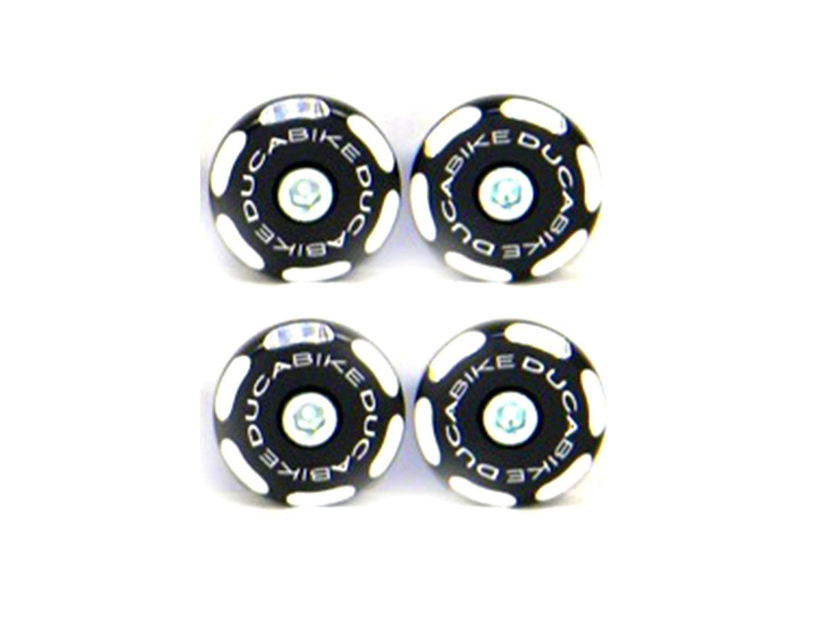Ducabike DBK TTSCRA02 Kit Frame Plugs Scrambler - BLACK