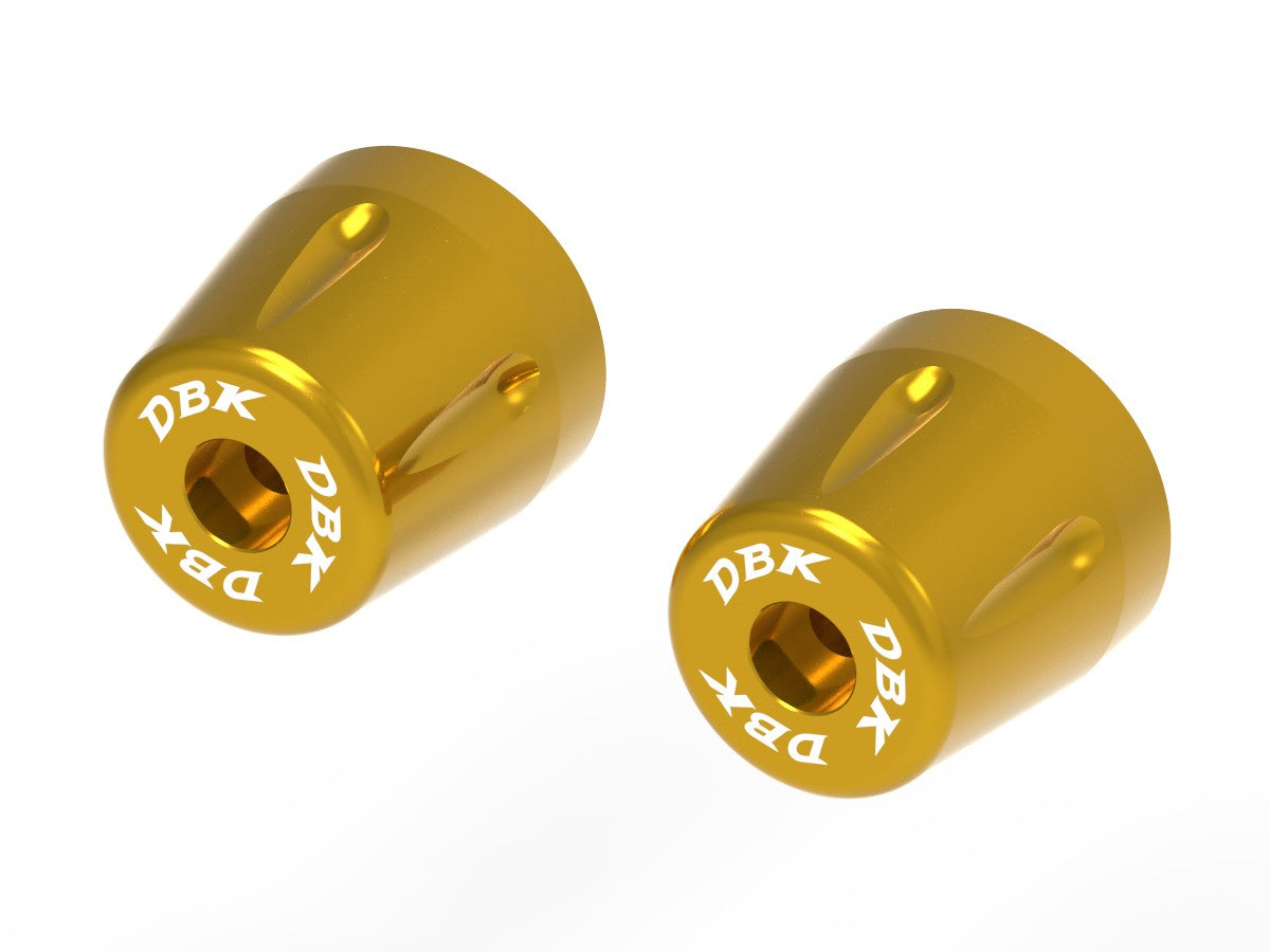 Ducabike DBK CM13 Handlebar Caps - Gold