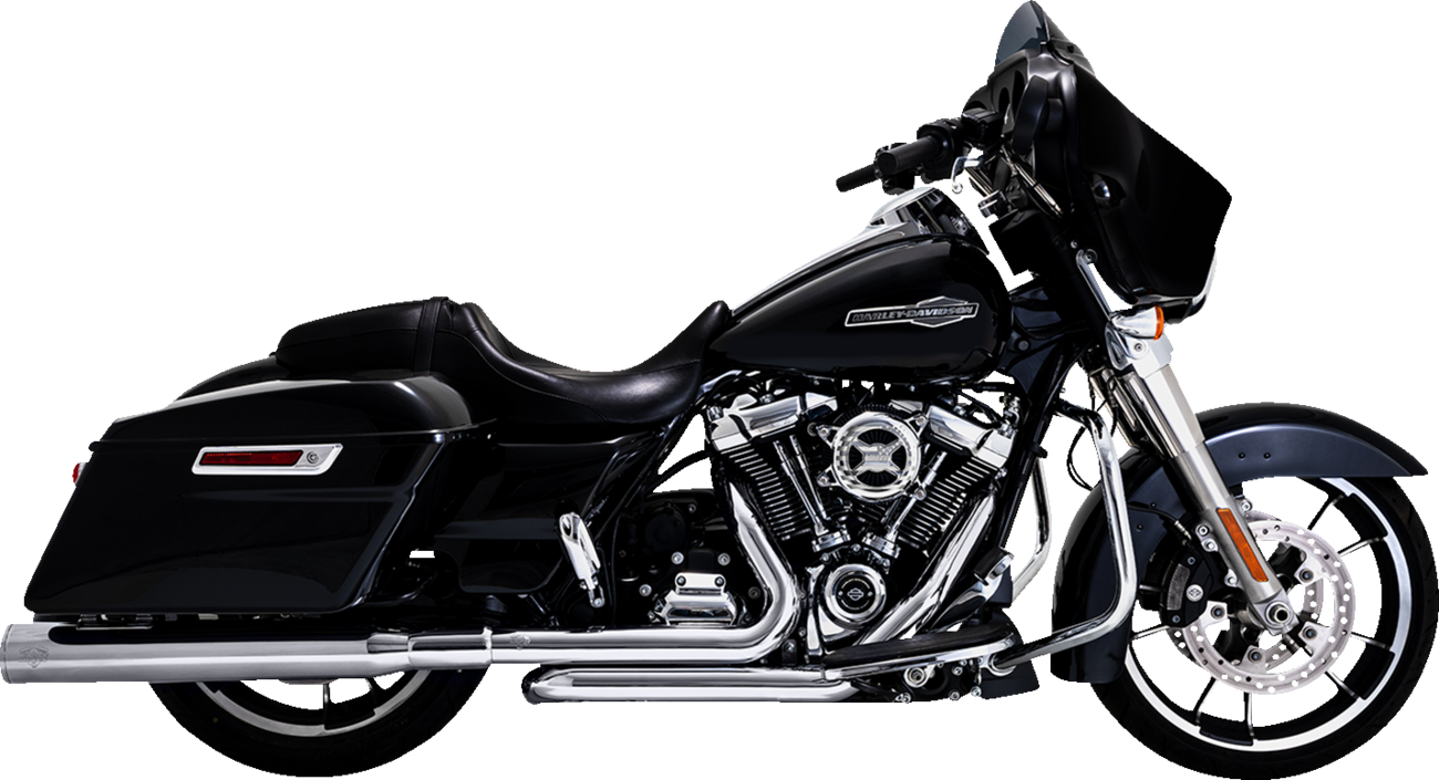 Vance & Hines Dresser Duals Header System - Chrome