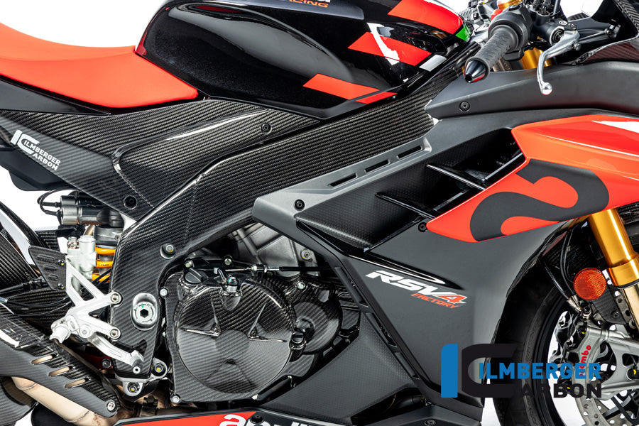 Ilmberger Carbon Frame Cover Right Side Aprilia RSV4 From 2021 - Gloss