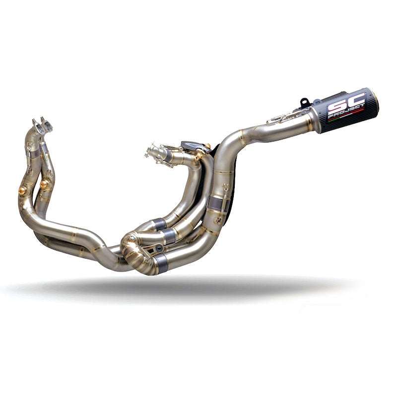 SC Project WSBK Full Titanium Undertail Exhaust System for Panigale V4 V4S V4R