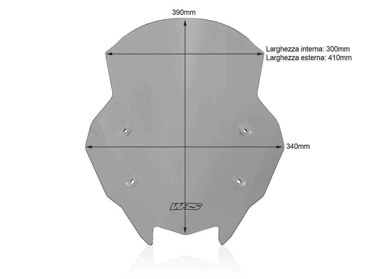WRS Touring Windscreen Kawasaki Z 1000 SX / Ninja 1000 SX 2017-2026