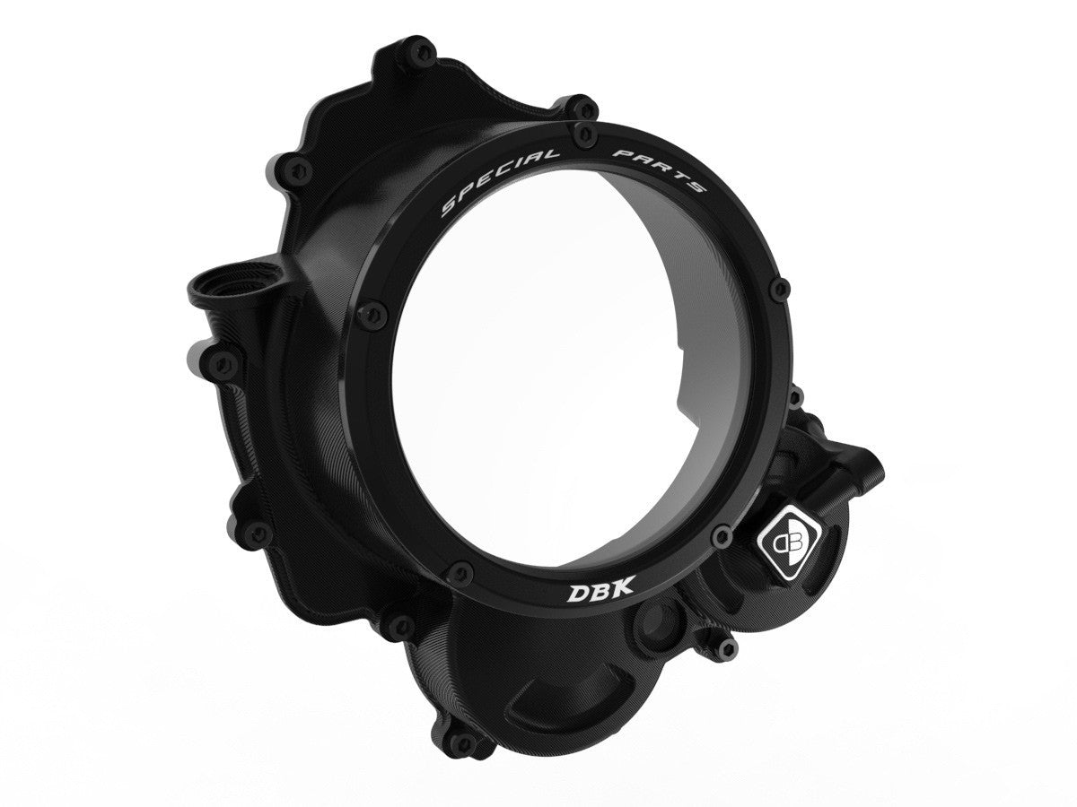 Ducabike DBK CCDV15 Ducati HM 698 Mono Clear Clutch Cover 3D-EVO - BLACK-BLACK