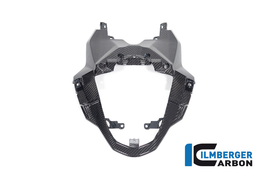 Ilmberger Carbon Rear Upper Seat Panel BMW M1000RR 2023-2026 - Gloss / Twill