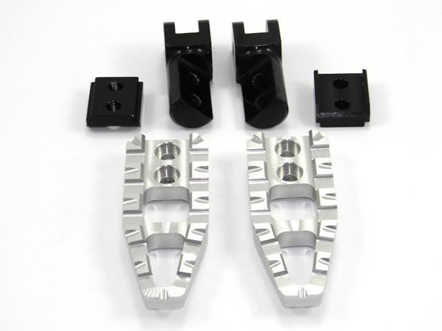 Ducabike DBK PPDVP05 Adjustable Passengers Pegs - SILVER